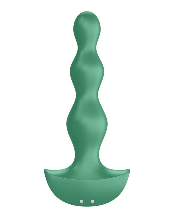 Анальний стимулятор-намистини з двома моторами Satisfyer Lolli-Plug 2 Green фото 5