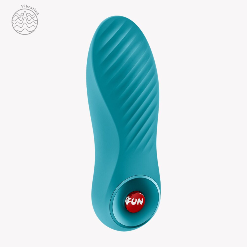 Віброкуля Fun Factory Bijou Aquamarine, 12 режимів, перезаряджувана фото 4