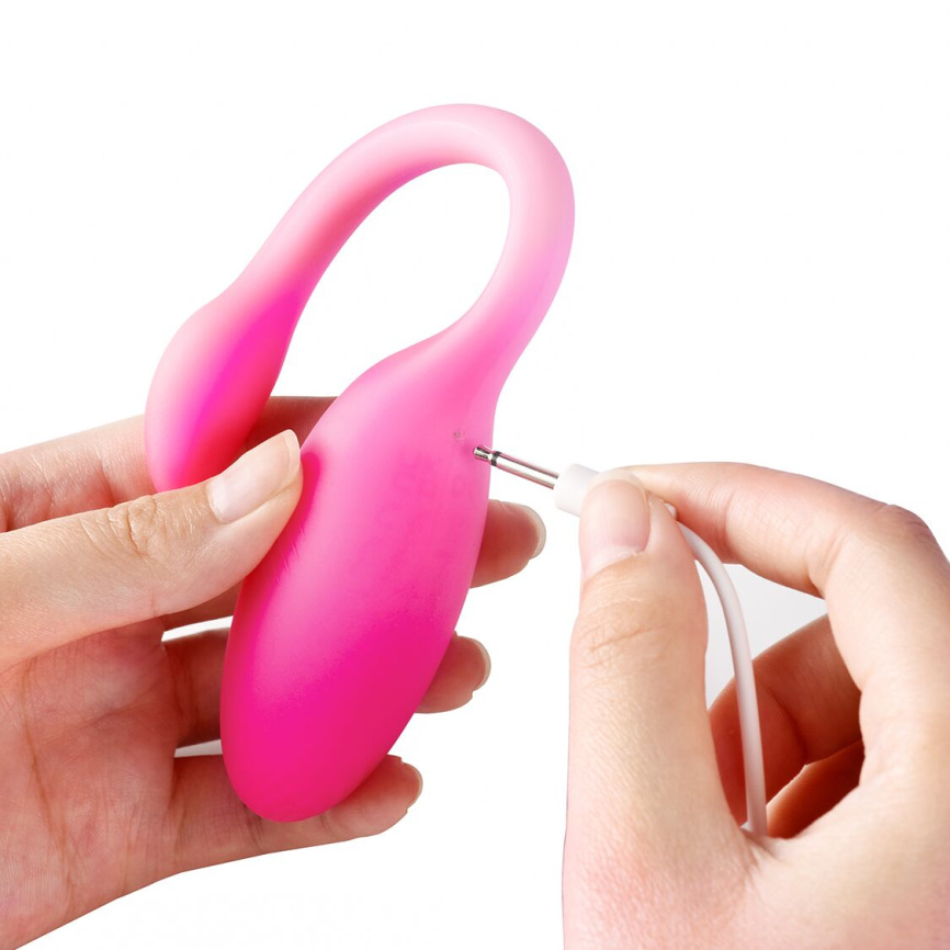 Смарт-віброяйце Magic Motion Flamingo Max Pink 2 в 1: віброяйце та тренажер Кегеля, 10 режимів фото 4