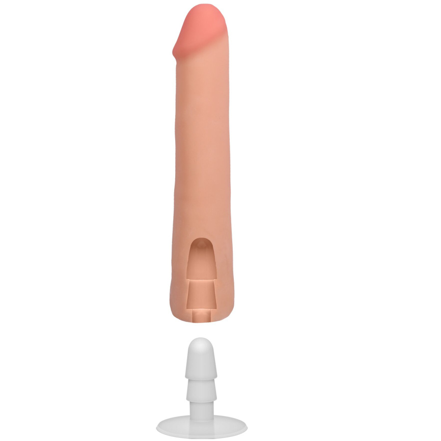 Фалоімітатор Doc Johnson The Realistic Cock ULTRASKYN - 9 Inch Vanilla фото 6