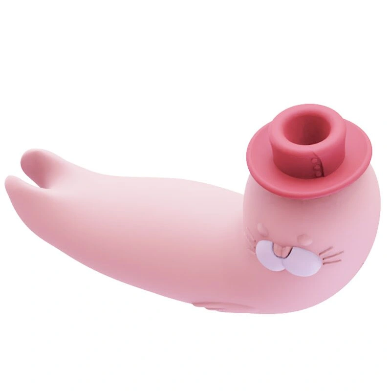 Вакуумный вибратор KISSTOY Franky Pink фото 2