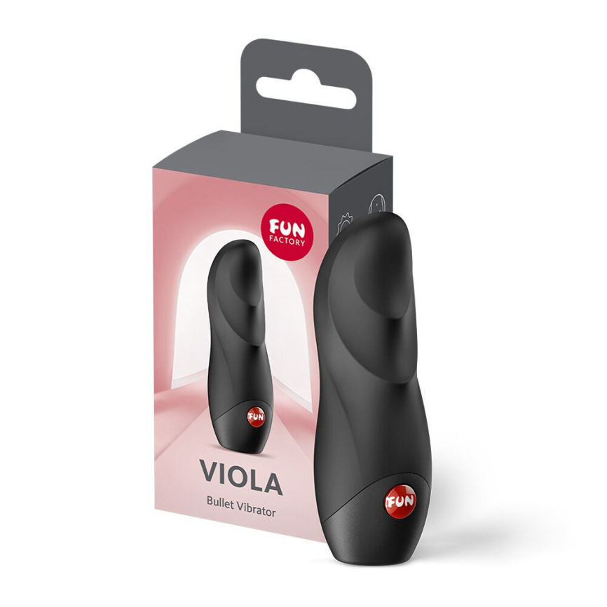 Вібратор Fun Factory Viola Black фото 6