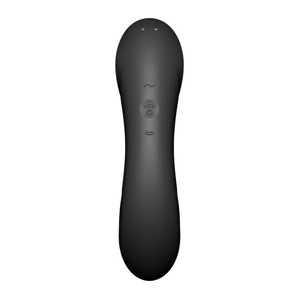 Вакуумный стимулятор с вибрацией Satisfyer Curvy Trinity 4 Black фото 3
