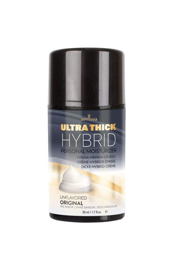 Густий крем-змазка на гібридній основі Sensuva UltraThick Hybrid Formula (50 мл) рН збалансована фото 2