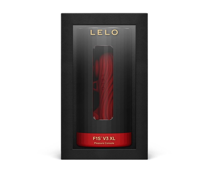 Смарт-мастурбатор LELO F1S V3 XL Red, збільшений, 2 мотори, 8 режимів, стимуляція звуковими хвилями фото 4