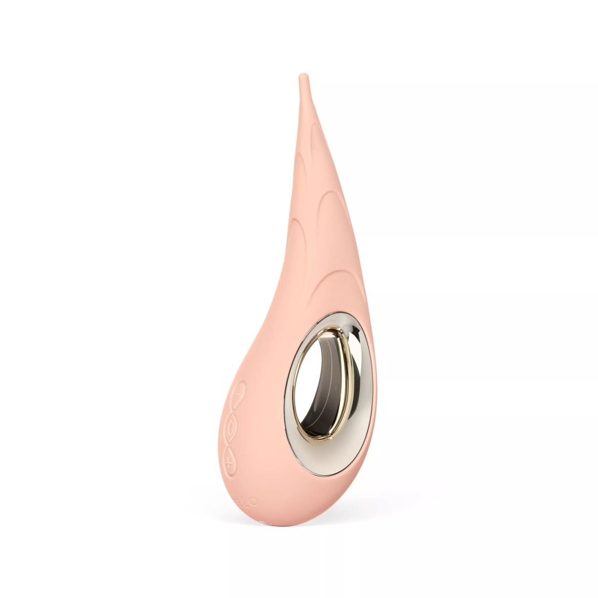 Кліторальний вібратор LELO DOT Cruise Peach Please, точкова стимуляція, технологія Infinite Loop фото 2