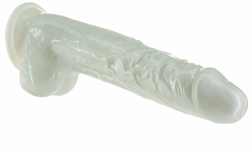 Фаллоимитатор ADDICTION Pearl 8.5" Dildo with Balls, вибропуля в подарок фото 3