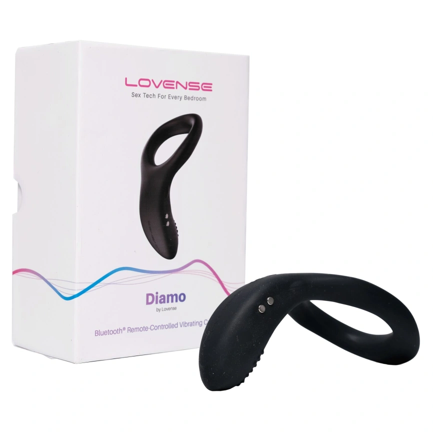 Смарт кольцо-насадка на член Lovense Diamo Cock Ring фото 2
