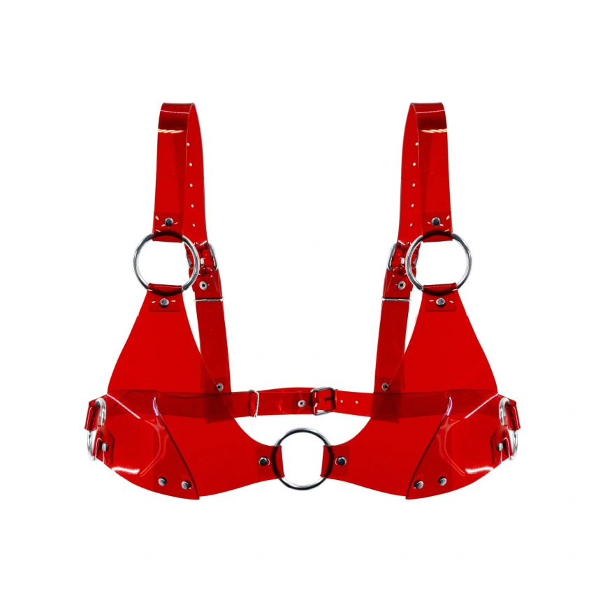 Лиф классический Feral Feelings - Bikini Top Red Trasparent фото 1