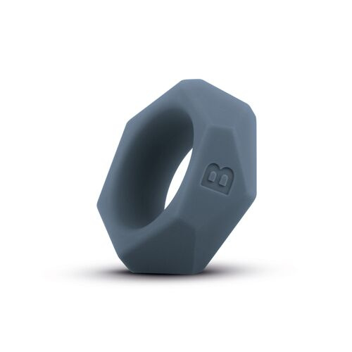 Ерекційне кільце Boners Diamond Cock Ring – Grey, внутрішній діаметр 3,2 см фото 1