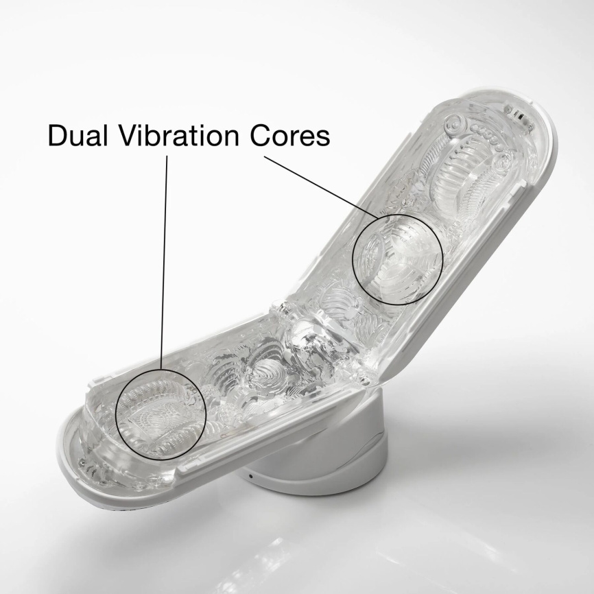 Мастурбатор Tenga Flip Zero Gravity Electronic Vibration White фото 6