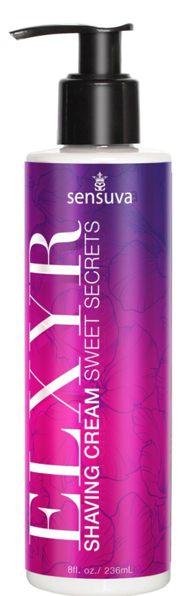 Крем для гоління Sensuva ELXYR Shaving Cream - Sweet Secrets (236 мл) фото 1