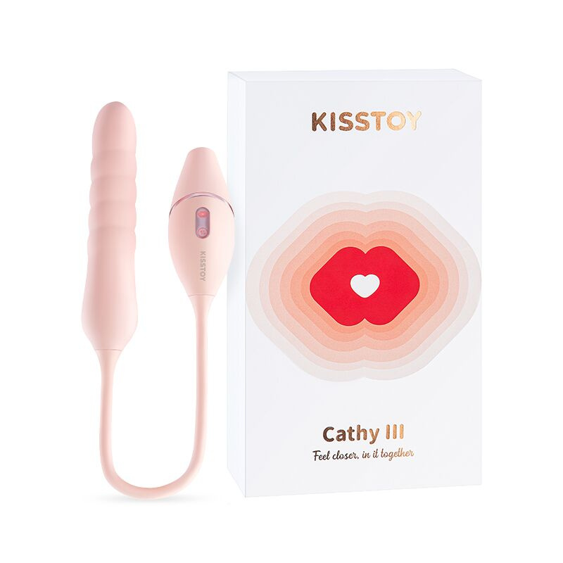 Пульсатор з вакуумним стимулятором KISSTOY Cathy III Pink, 5 режимів вакууму, 10 режимів пульсації фото 5