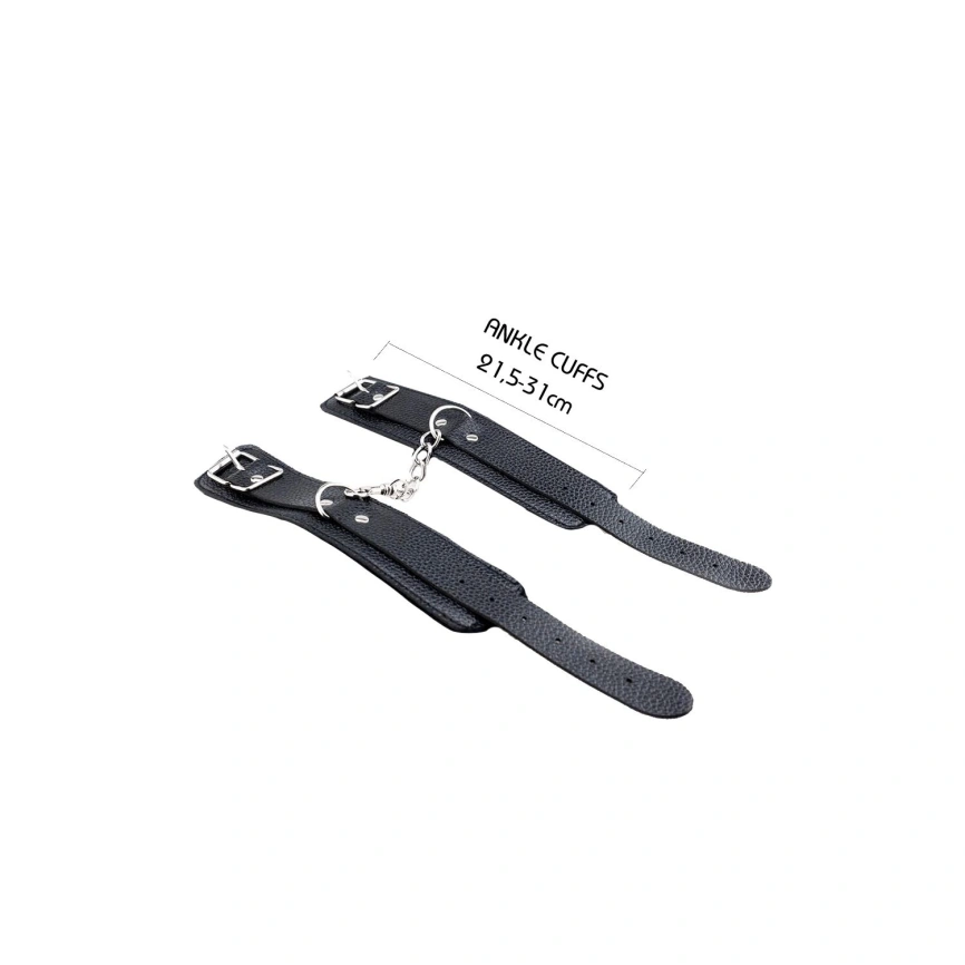 Набор БДСМ аксессуаров Alive Secret Desires Black BDSM Kit (8 pcs)  фото 3