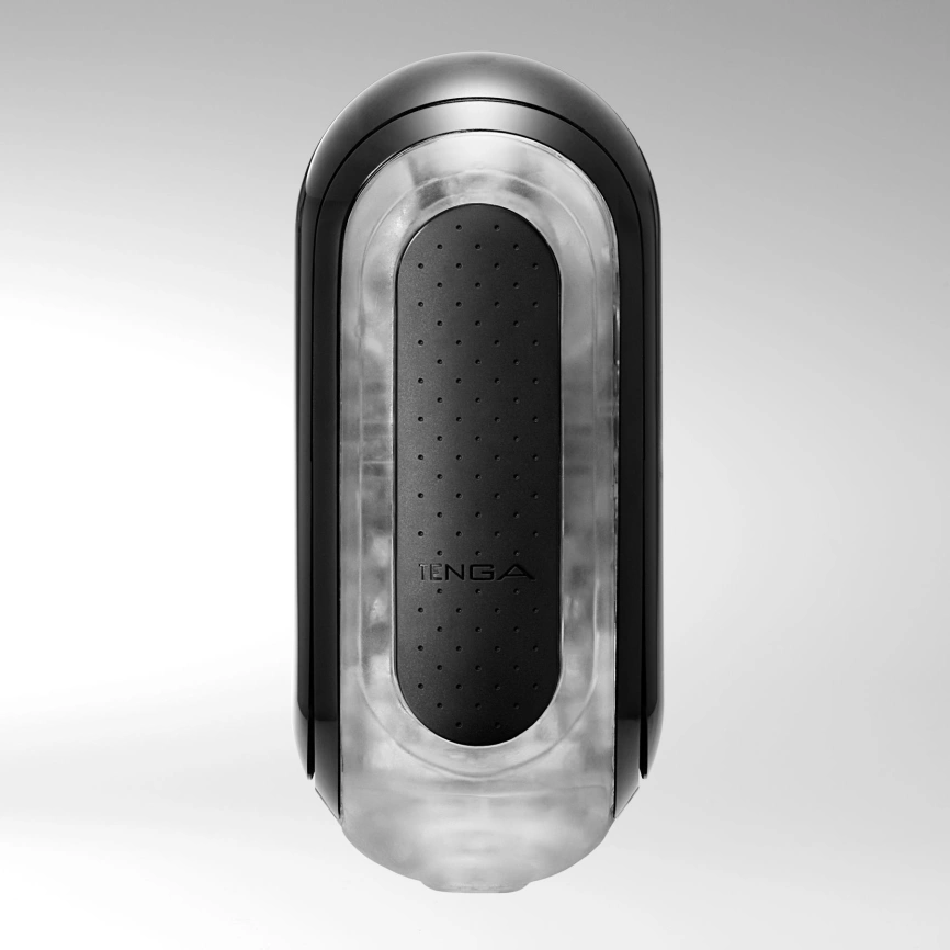 Мастурбатор Tenga Flip Zero Black, изменяемая интенсивность стимуляции, раскладной фото 3