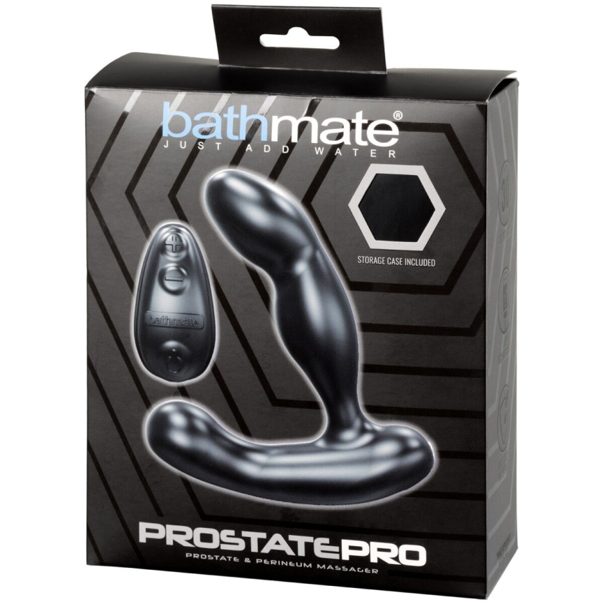 Масажер простати з вібрацією Bathmate Prostate Pro, 3 мотори, 30 режимів, пульт ДК фото 9