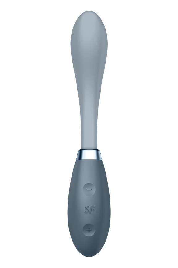 Вібратор Satisfyer G-Spot Flex 3 Grey, гнучкий стовбур із фіксацією положення фото 3