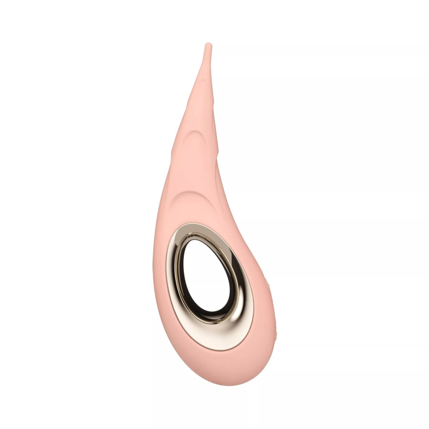 Кліторальний вібратор LELO DOT Cruise Peach Please, точкова стимуляція, технологія Infinite Loop фото 1