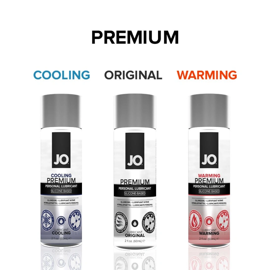 Охлаждающий лубрикант на силиконовой основе JO PREMIUM — COOLING (60 мл) фото 5