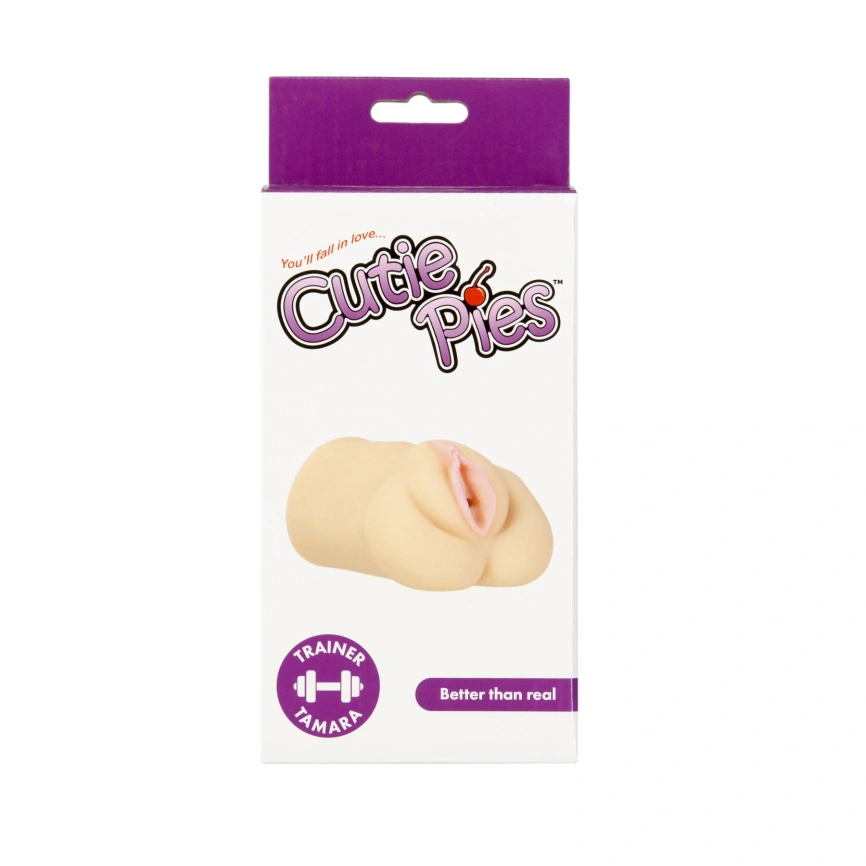 Мастурбатор-вагина Cutie Pies Trainer Tamara Vagina Masturbator, вибропуля в подарок фото 5