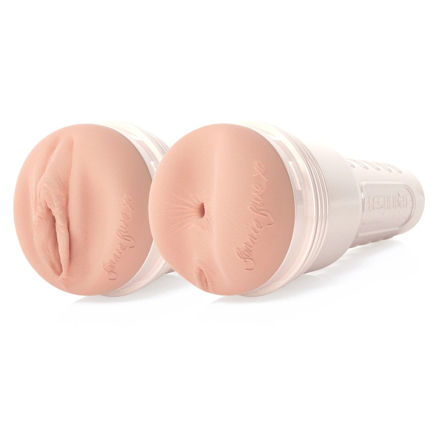 Мастурбатор Fleshlight Girls: Bonnie Blue Zero Miles, зі зліпка ануса, дуже ніжний фото 5