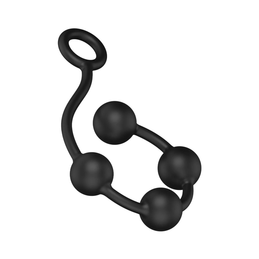 Анальні кульки Nexus Excite Medium Anal Beads, силікон, макс. діаметр 2,5 см фото 4