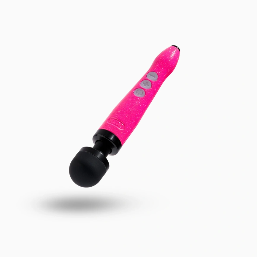 Вибромассажер DOXY Die Cast 3R Hot Pink, очень мощный, перезаряжаемый, металлический корпус фото 1