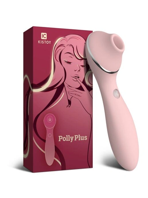 Вакуумный вибратор KISTOY Polly Plus Pink фото 1