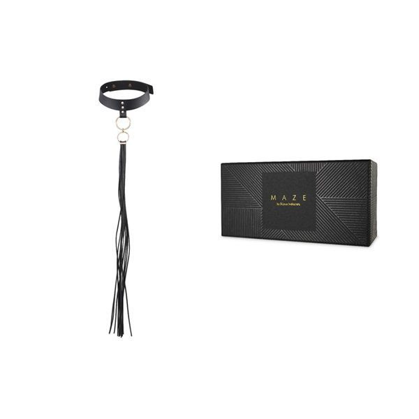Чокер Bijoux Indiscrets MAZE — Tassel Chocker Black фото 2