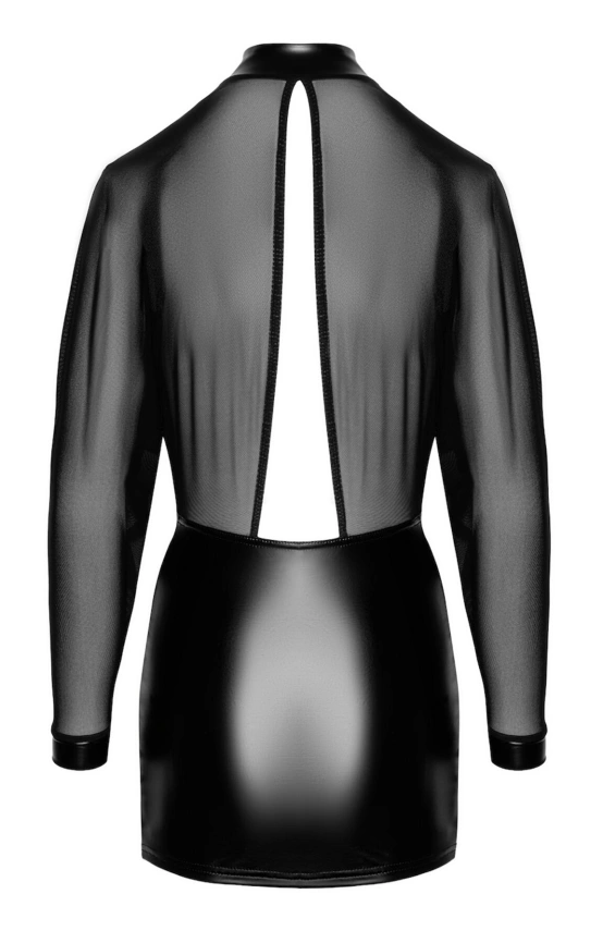 Платье Noir Handmade F348 Powerwetlook and tulle dress - L фото 6