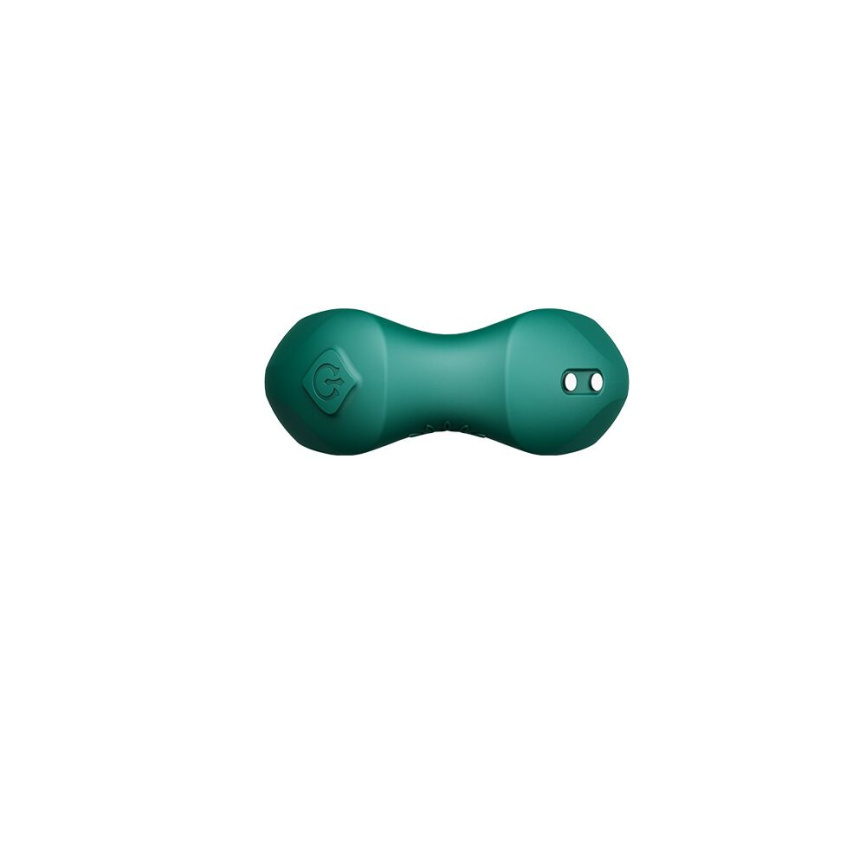 Ерекційне смарт-віброкільце Zalo Apis Turquoise Green, до 4 годин роботи, зарядний кейс фото 5