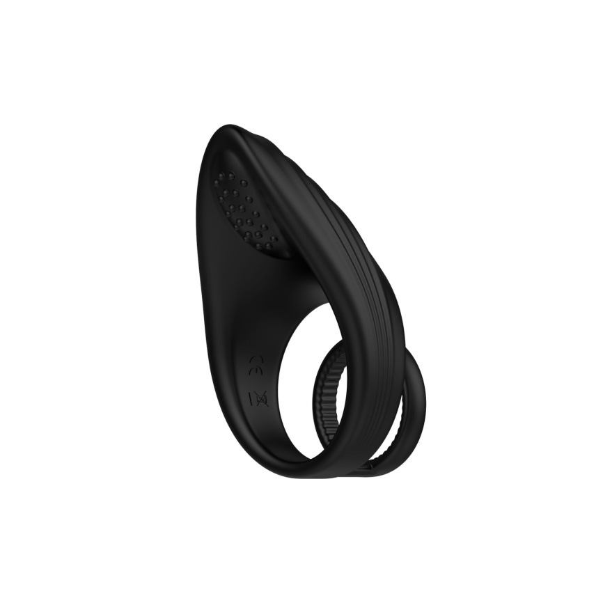 Ерекційне віброкільце Nexus Enhance Vibrating Cock and Ball Ring, подвійне фото 4