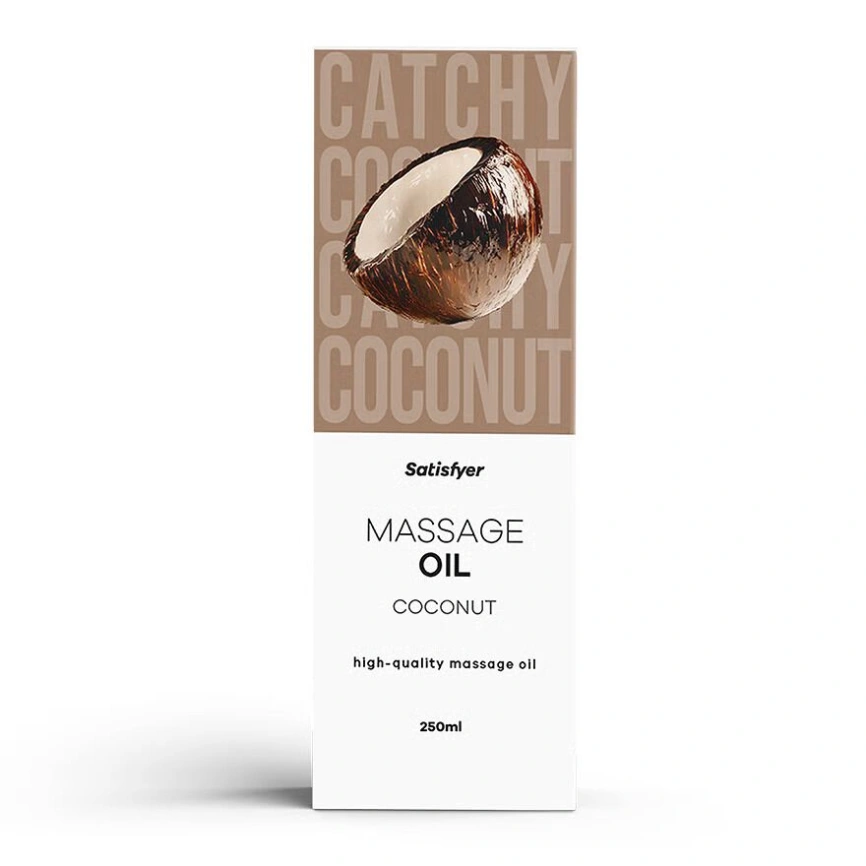 Массажное масло Satisfyer Massage Oil Coconut 250 мл фото 1