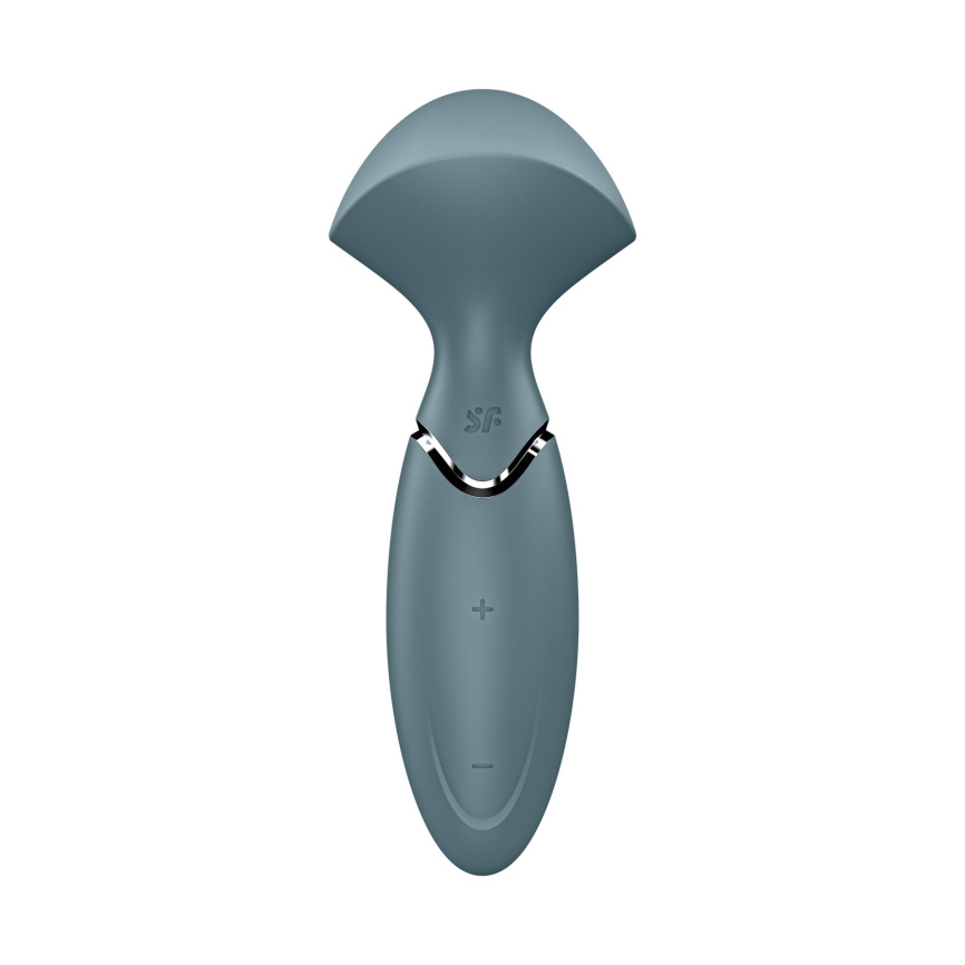 Вібромасажер Satisfyer Mini Wand-er Grey фото 6