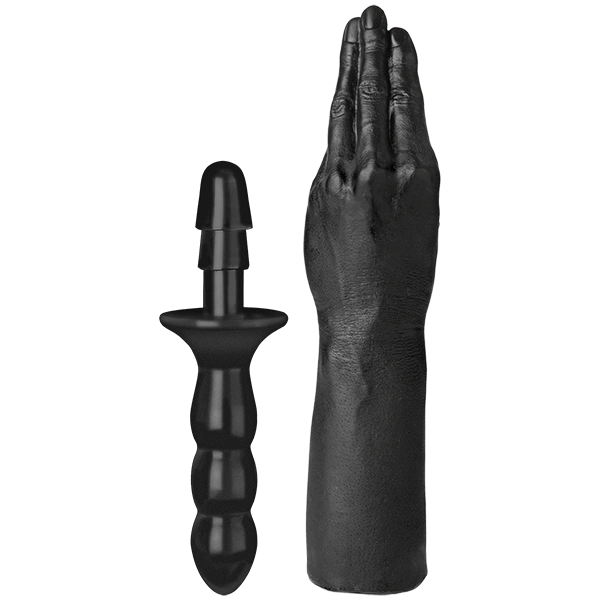 Рука для фистинга Doc Johnson Titanmen The Hand with Vac-U-Lock Compatible Handle, диаметр 6,9см фото 1