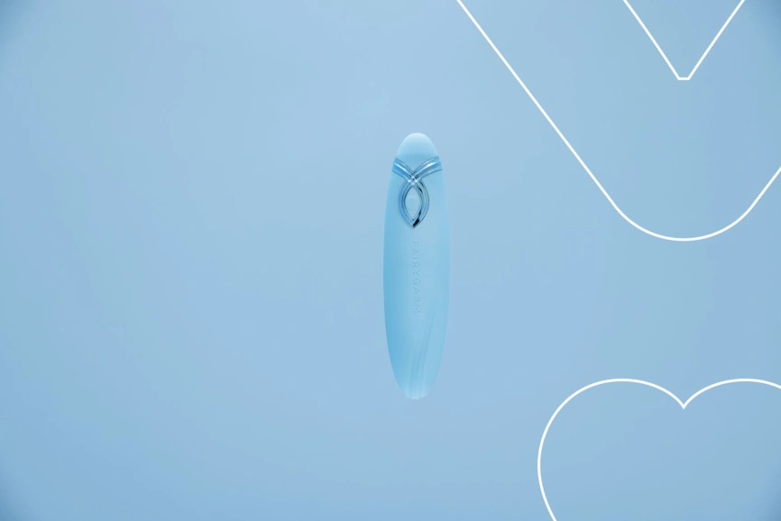 Мини-вибратор FairyGasm PleasureArrow blue фото 8