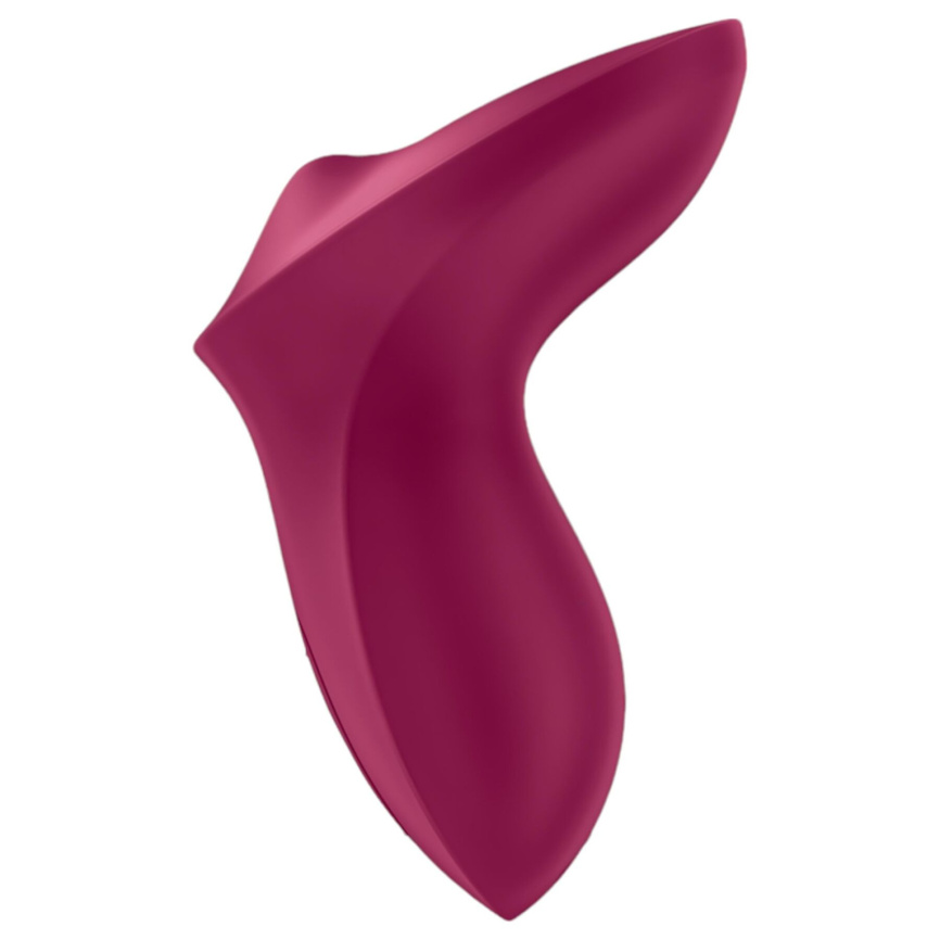 Вібратор для клітора з перлинною стимуляцією Satisfyer Exciterrr Berry, 2 незалежні мотори фото 4