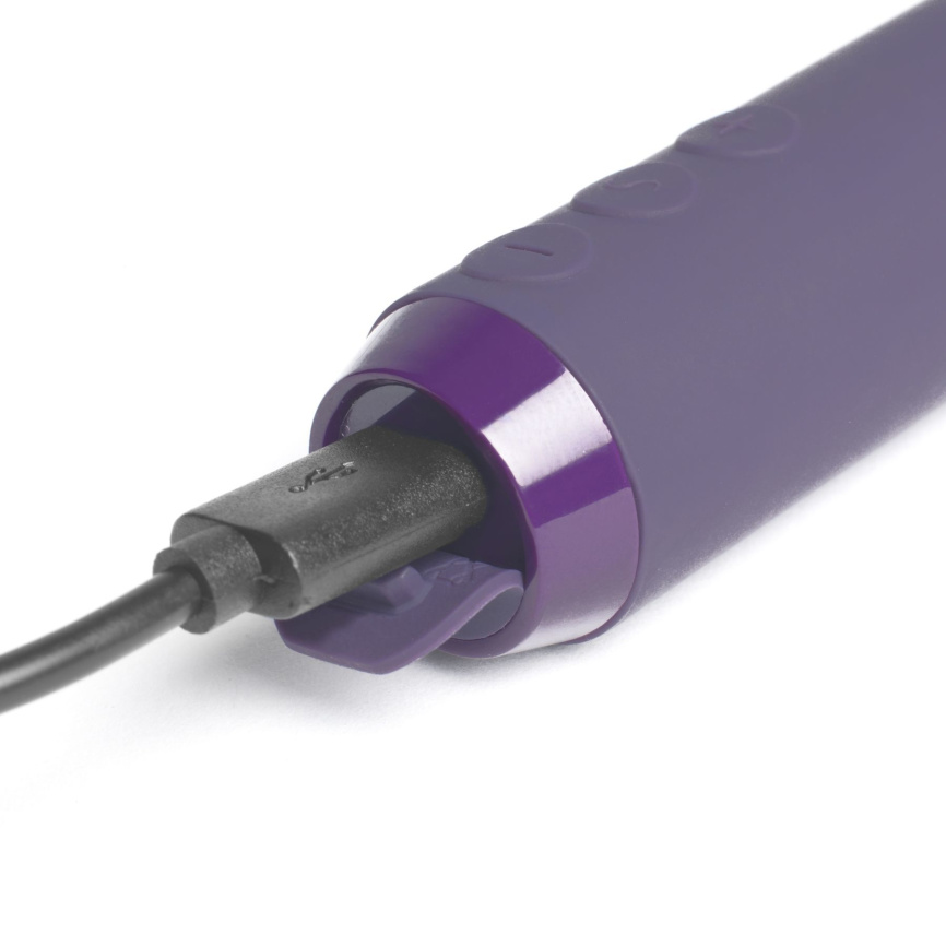 Вібратор з вушками Je Joue - Rabbit Bullet Vibrator Purple, глибока вібрація фото 4