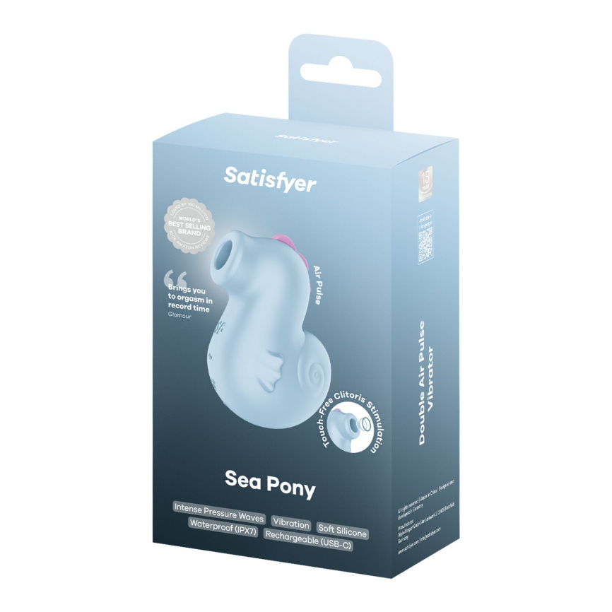 Вакуумний кліторальний стимулятор Satisfyer Sea Pony фото 5