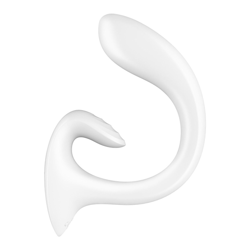 Вагінально-кліторальний вібратор Satisfyer G for Goddess 1 White, 2 мотори фото 2