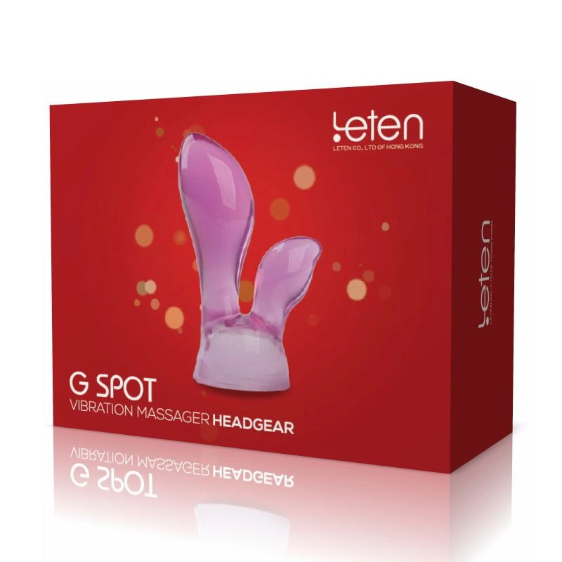 Насадка для вибромассажера Leten G SPOT HEADGEAR - 1 (40 x 105 мм) фото 2