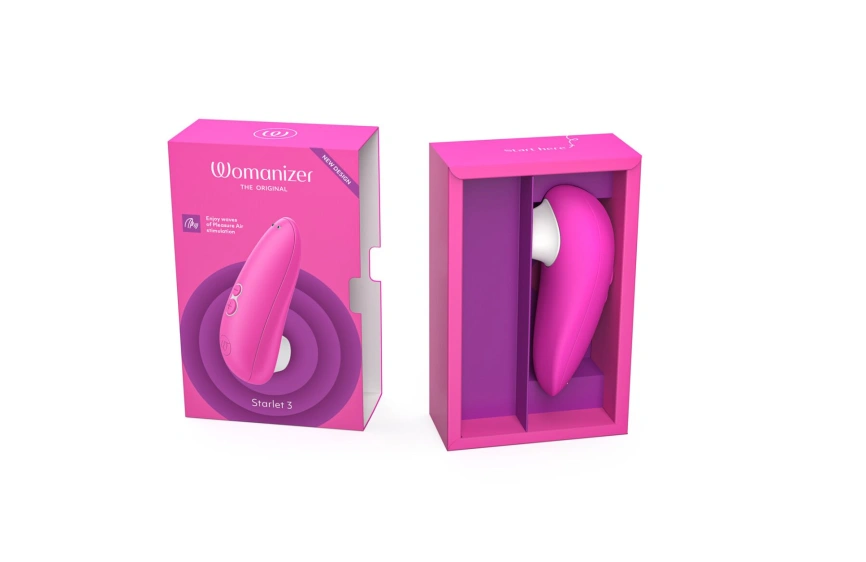 Вакуумный клиторальный стимулятор Womanizer Starlet 3 PINK	 фото 5