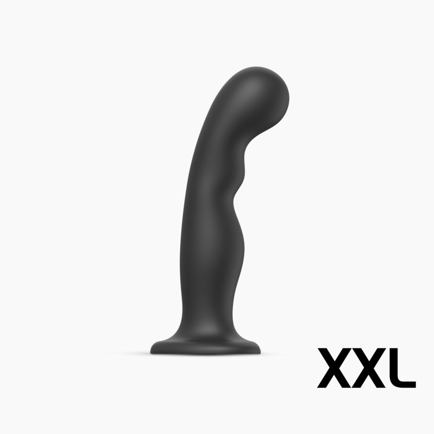 Насадка для страпона Strap-On-Me Dildo Plug P&G Black XXL фото 1