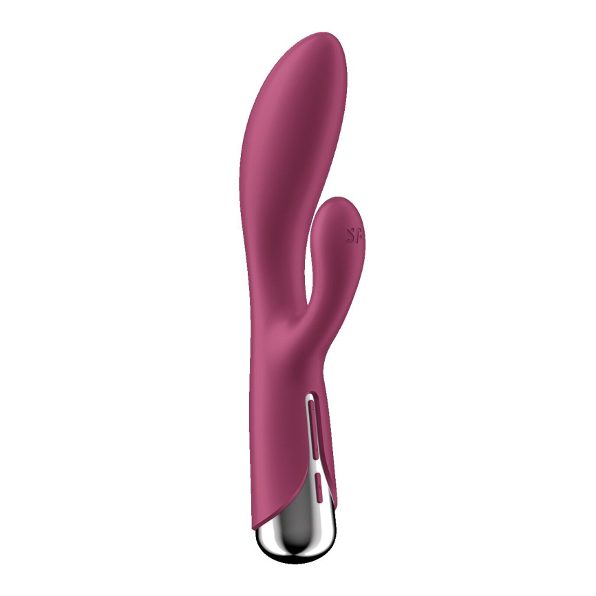 Вібратор-кролик з ротацією Satisfyer Spinning Rabbit 1 Red, 3 мотори фото 5