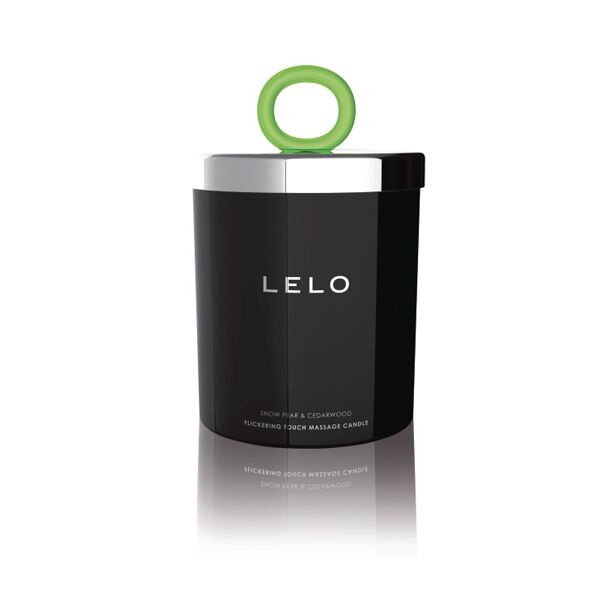 Масажна свічка LELO Massage Candle Snow Pear & Cedarwood, соєвий віск, 36 годин горіння фото 1