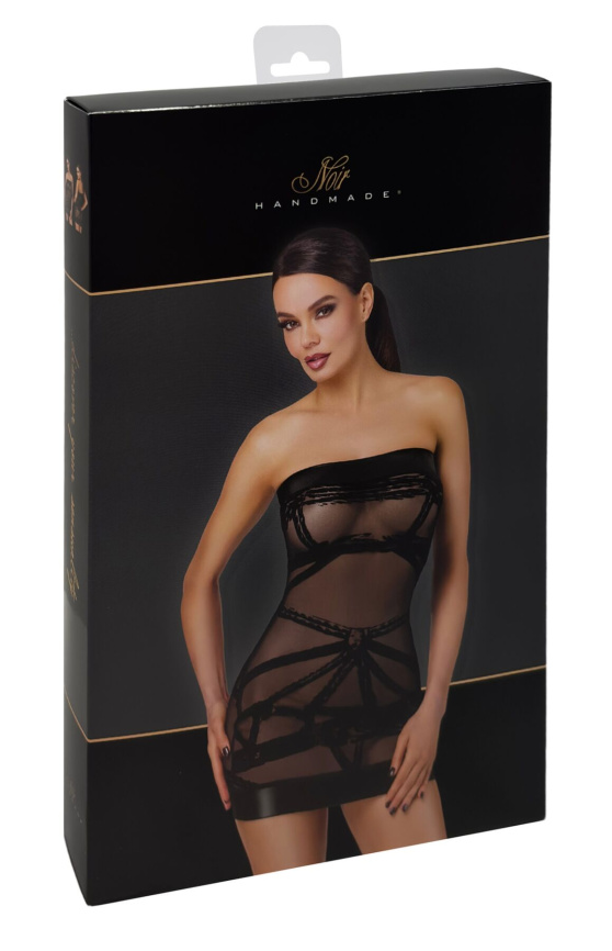 Сукня Noir Handmade F359 Bondesque Off-shoulder mini dress XL фото 7