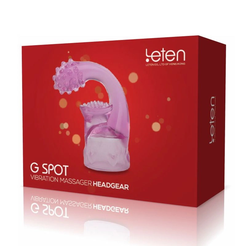 Насадка для вибромассажера Leten G SPOT HEADGEAR - 3 (40 x 82 мм) фото 2