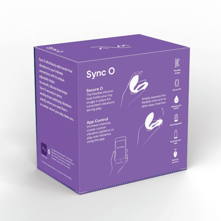Смарт-вібратор для пар We-Vibe Sync O Light Purple, пульт ДК фото 11