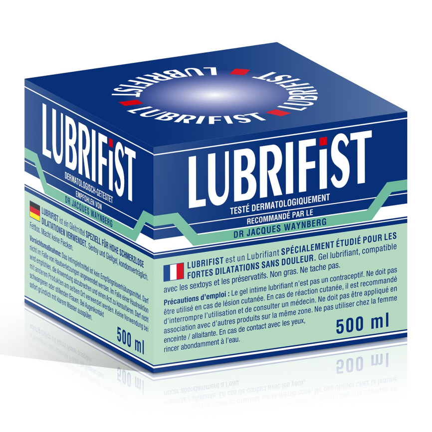 Гуcта змазка для фістингу і анального сексу Lubrix LUBRIFIST (500 мл) на водній основі фото 2