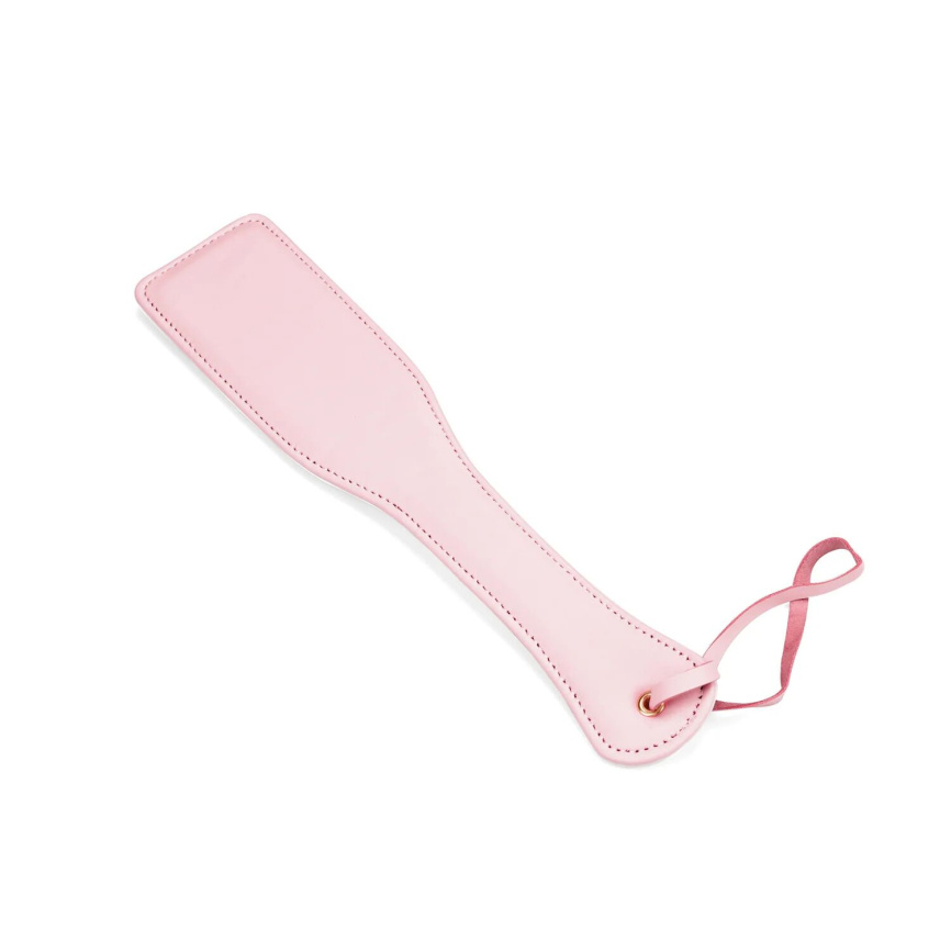Паддл Liebe Seele White & Pink Leather Paddle фото 1